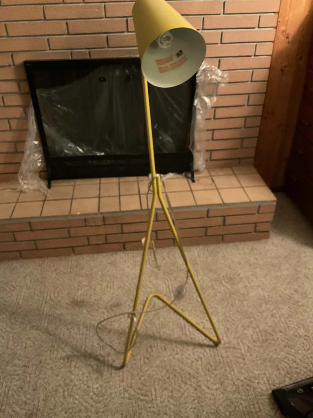 Yellow Floor Lamp