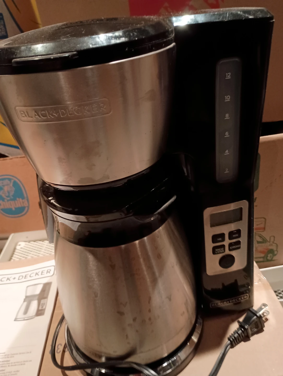 Black+Decker 12-Cup Thermal Coffee Maker - photo 2