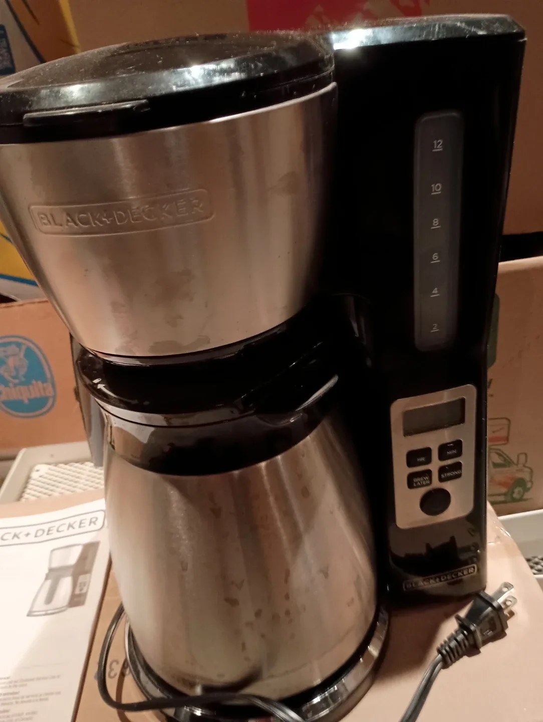Black+Decker 12-Cup Thermal Coffee Maker - photo 2