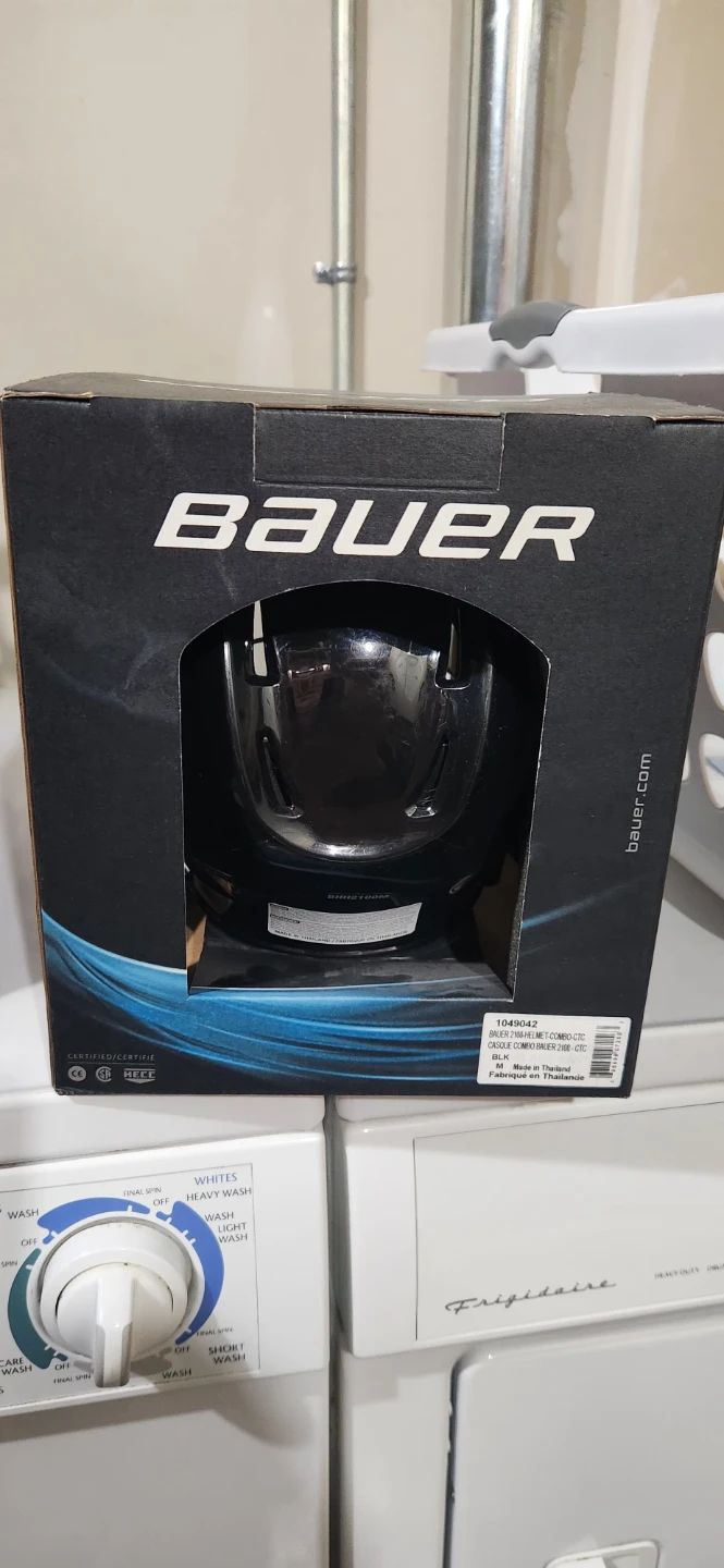 Bauer 2100 Hockey Helmet Combo Black