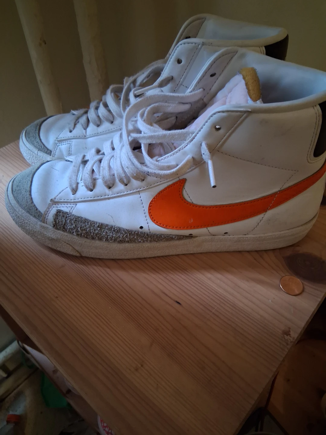 Nike Blazer Mid 77 Vintage White Orange