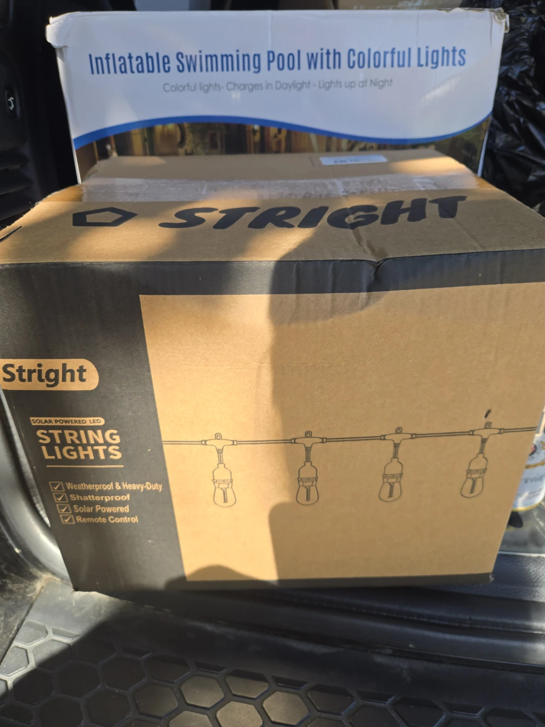 Stright Solar Powered LED String Lights 240FT - photo 2