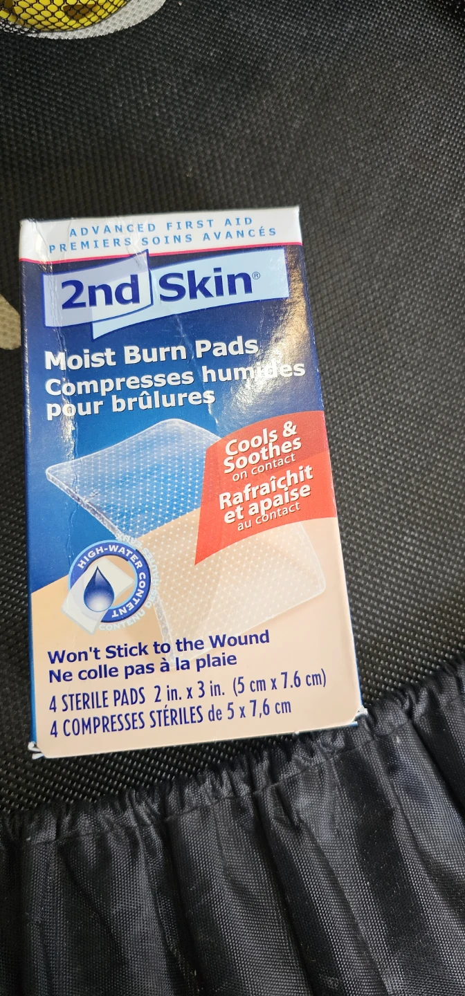 2nd Skin Moist Burn Pads - 2 Boxes