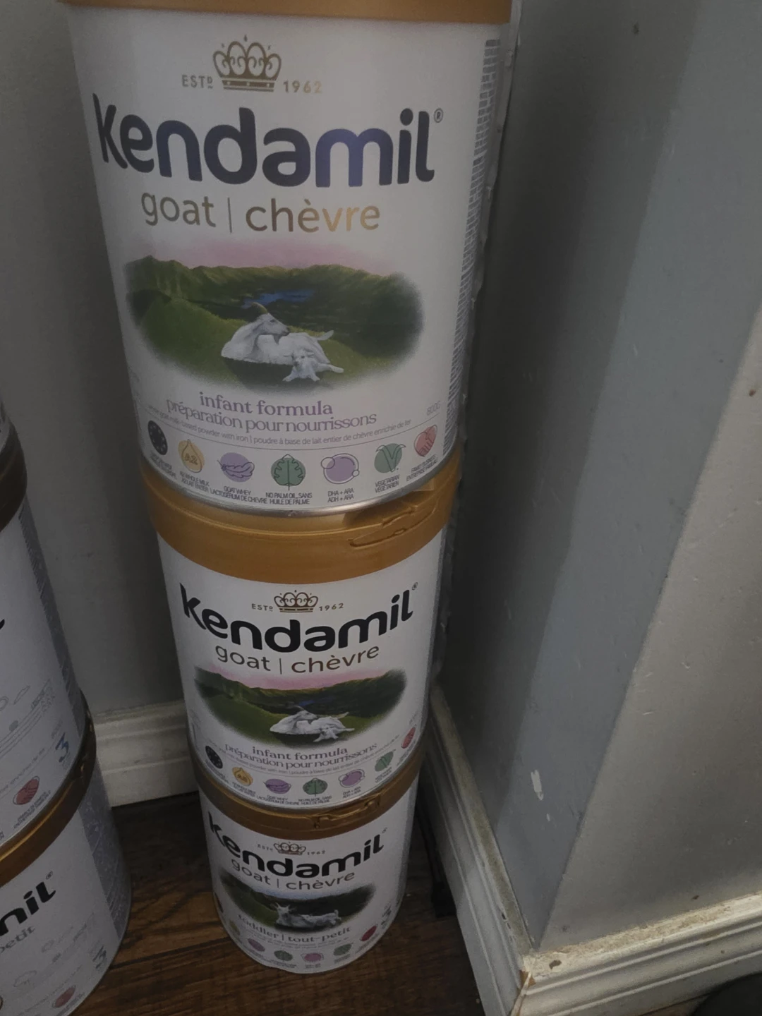 Kendamil Goat Milk Formula and Toddler Drink