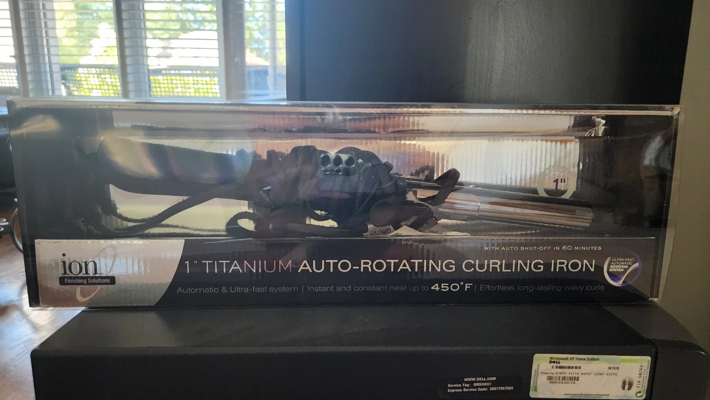 Auto-Rotating Curling Iron