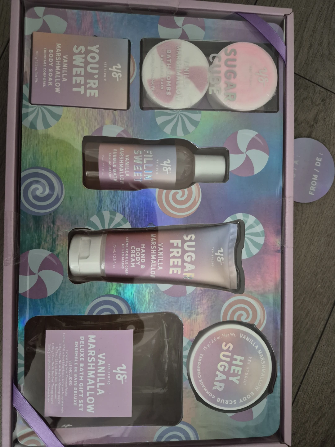 Yes Studio Vanilla Marshmallow Deluxe Bath Gift Set - photo 2