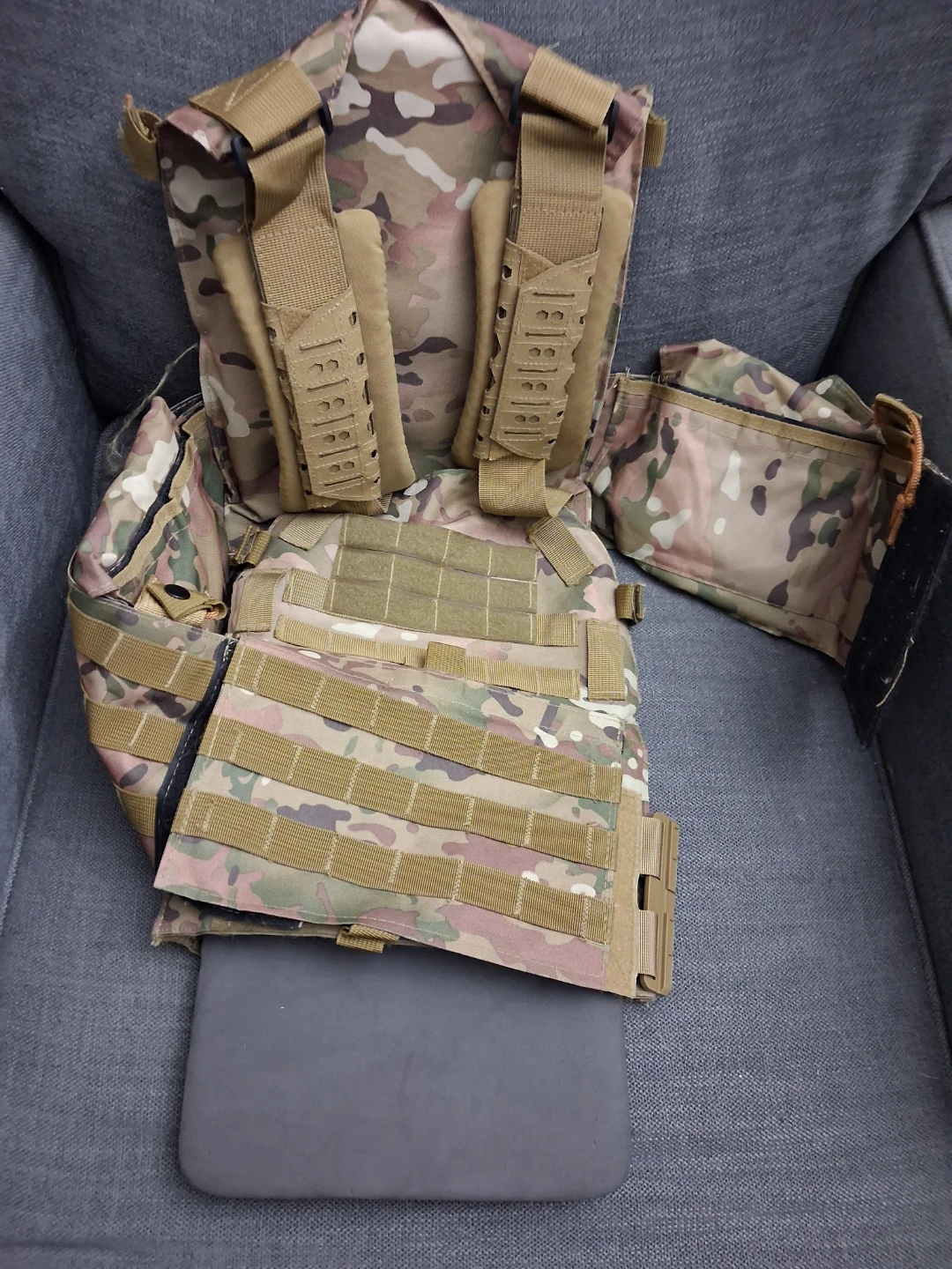Tactical MultiCam Plate Carrier Vest - photo 3