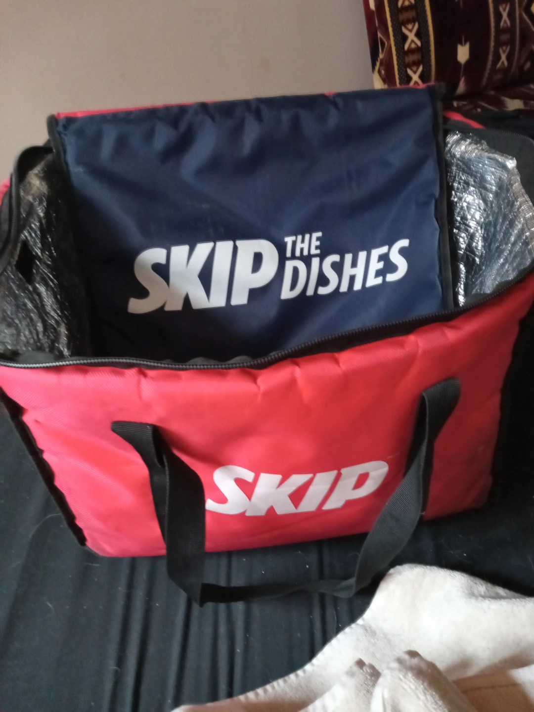 Skip The Dishes Insulated Delivery Bag