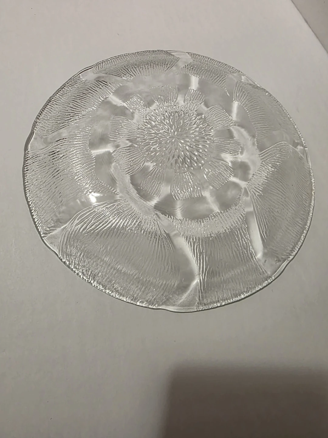 Set of 4 Glass Dessert Plates - photo 2