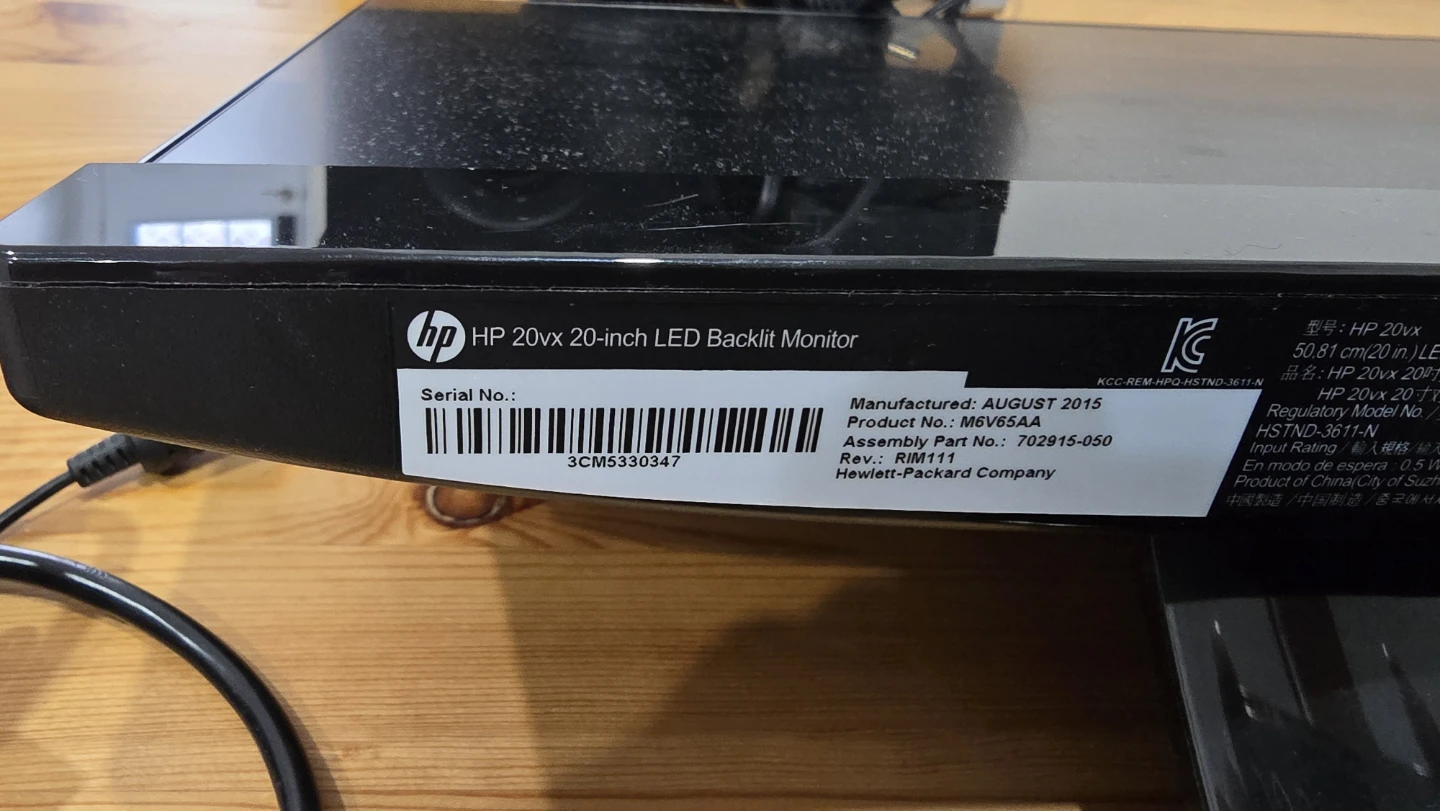 HP 20' Monitor and Creative Computer speakers with subwoofer - photo 4