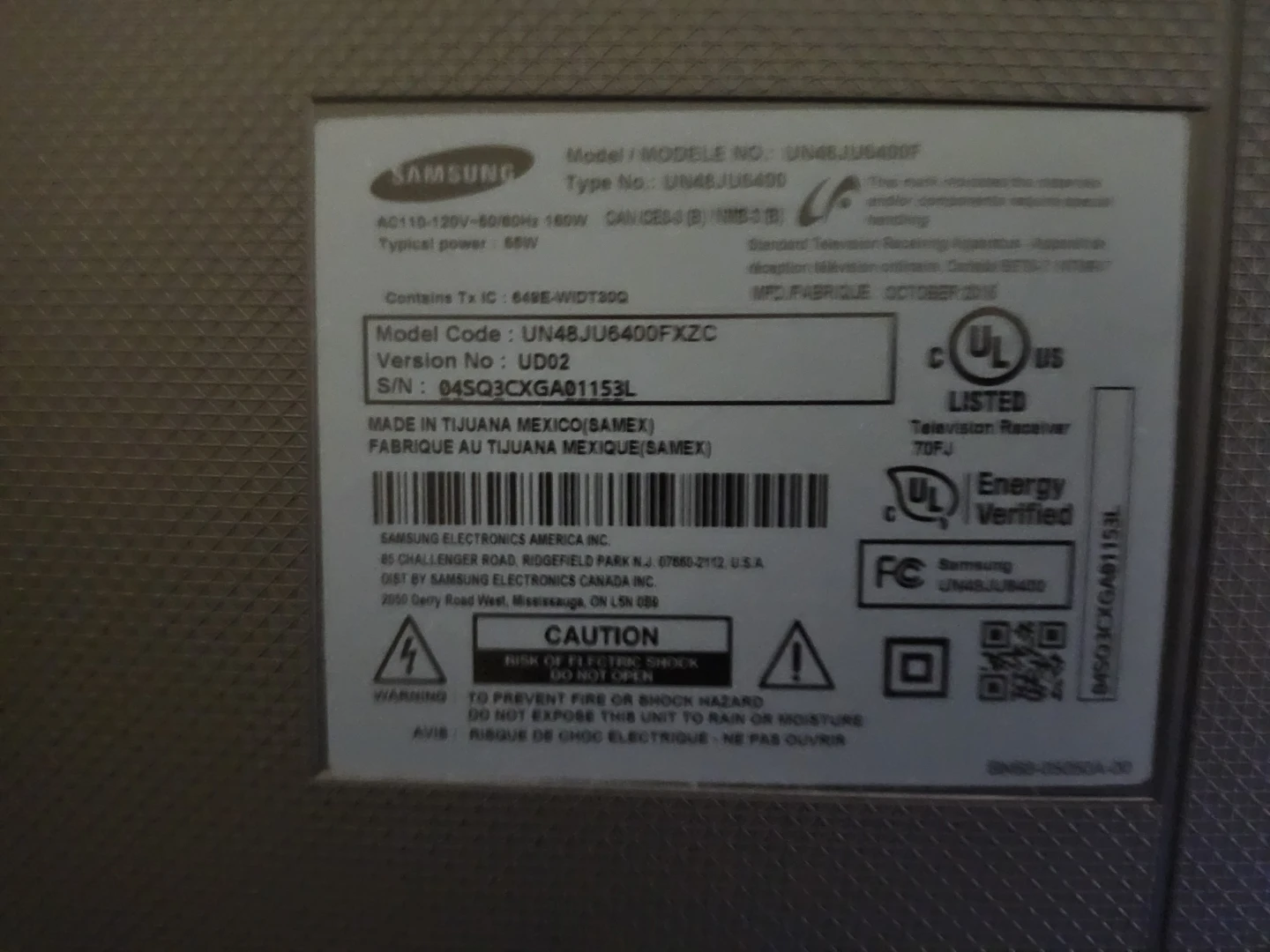 Samsung Television - photo 3