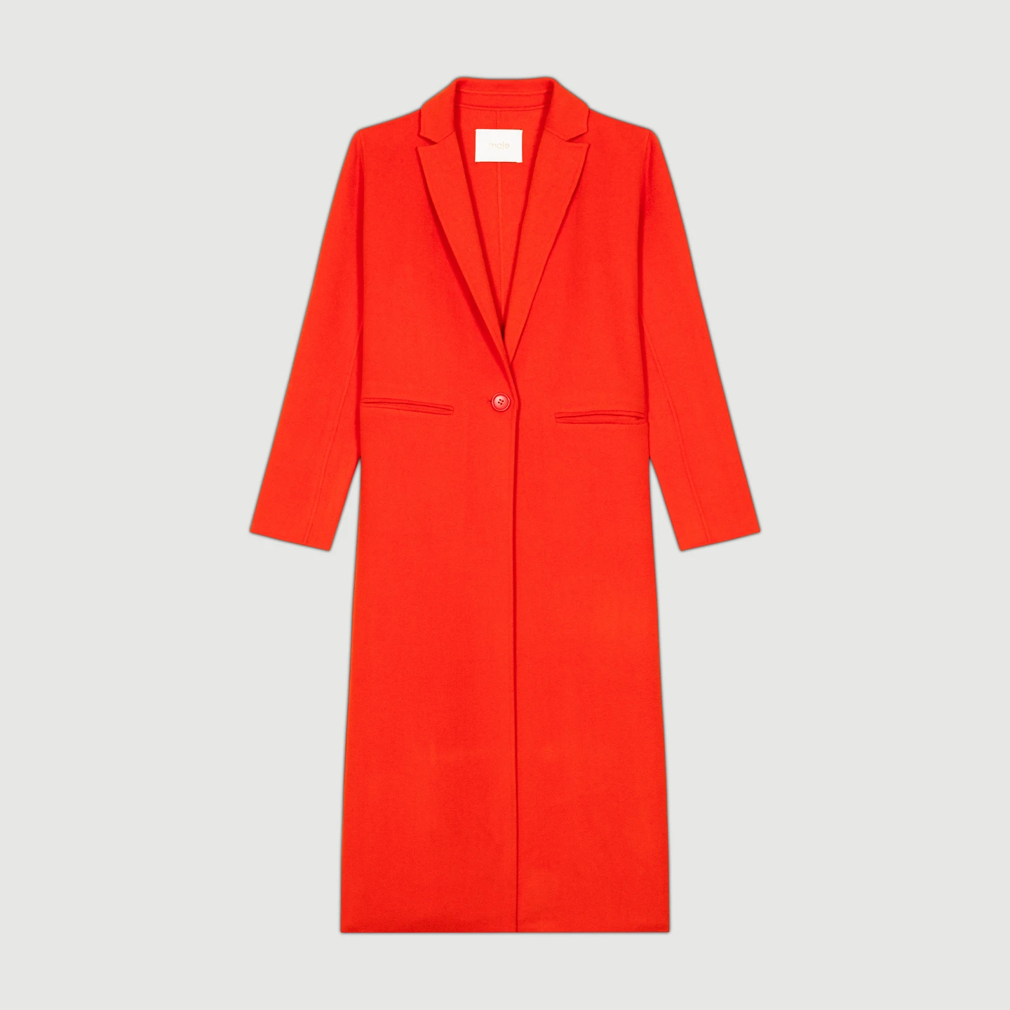 Maje Galaxia LMaje Galaxia Long Double-faced Wool Coat - photo 4