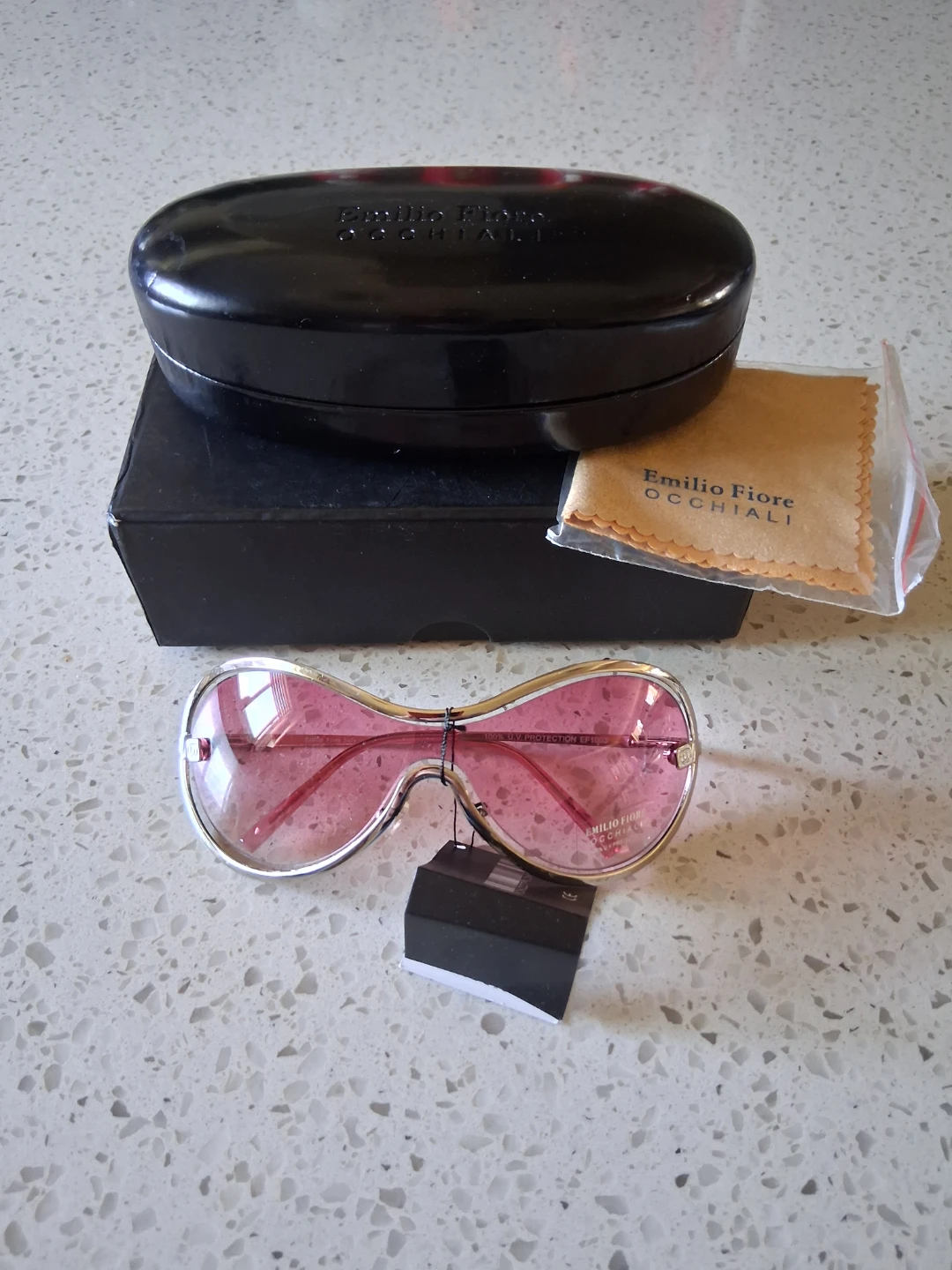 Emilio Ferrario sunglasses case and box - photo 4