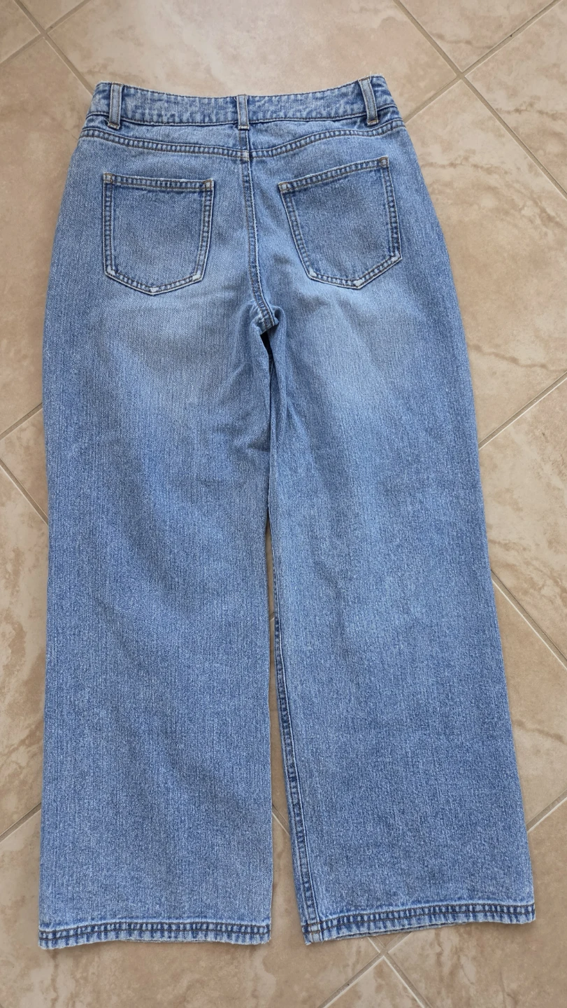 Windy Group Distressed Wide-Leg Jeans - photo 4
