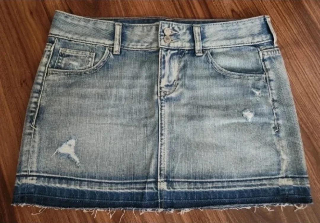 🏈Denim Mini Skirt