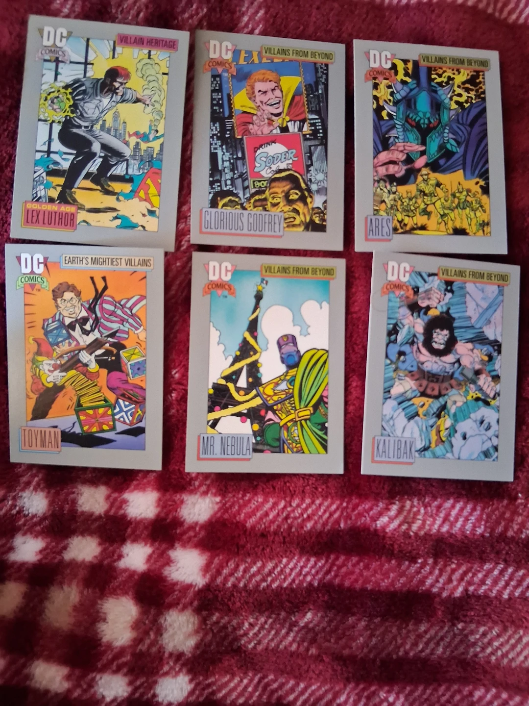 DC Comics Villains Trading Cards Collection