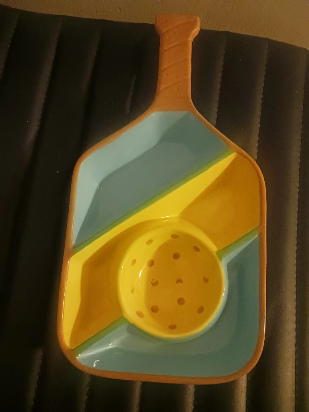 🏈 Pickleball Paddle Shaped Serving Dish