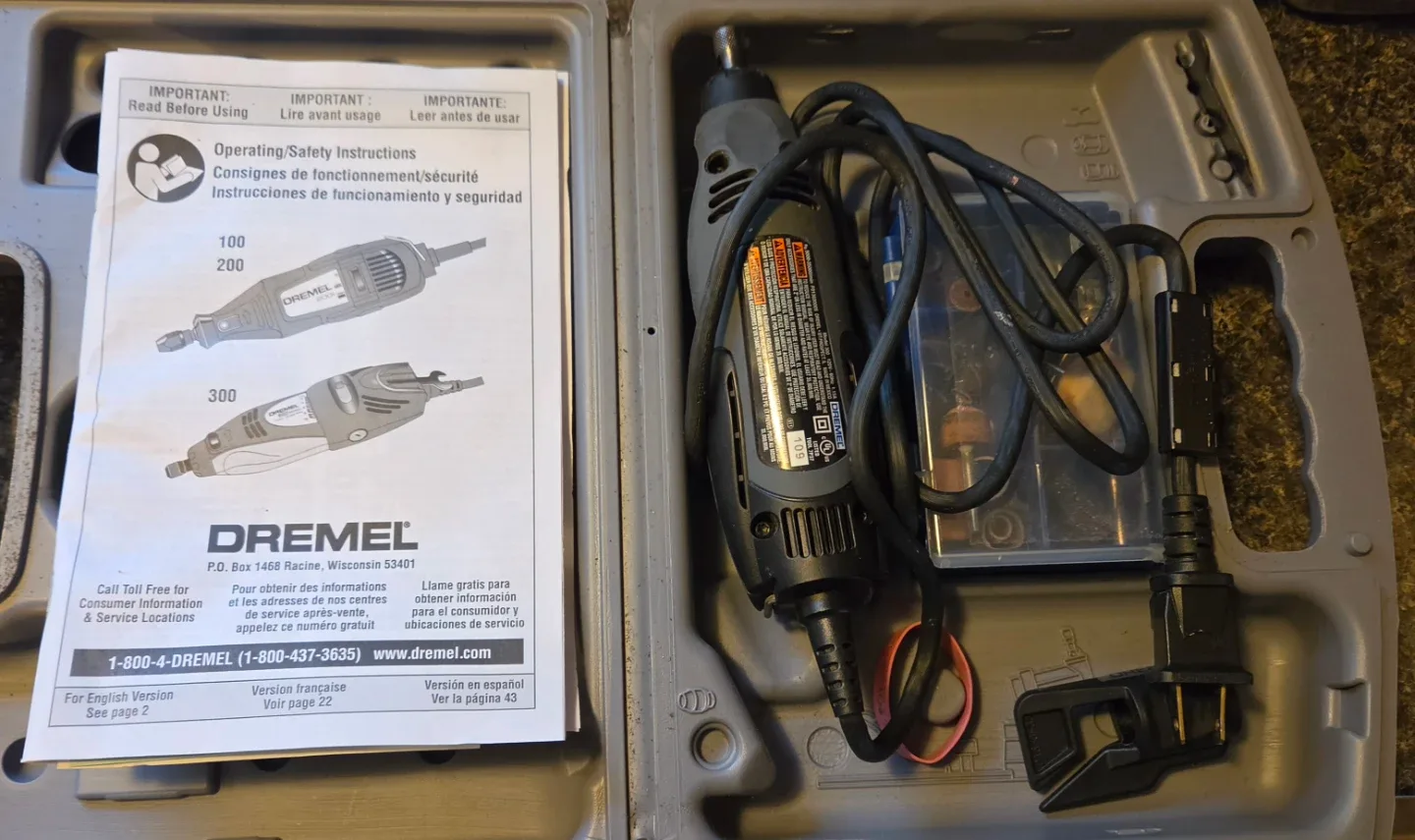 Mighty Torque Wrench and Dremel Rotary Tool Set - photo 2