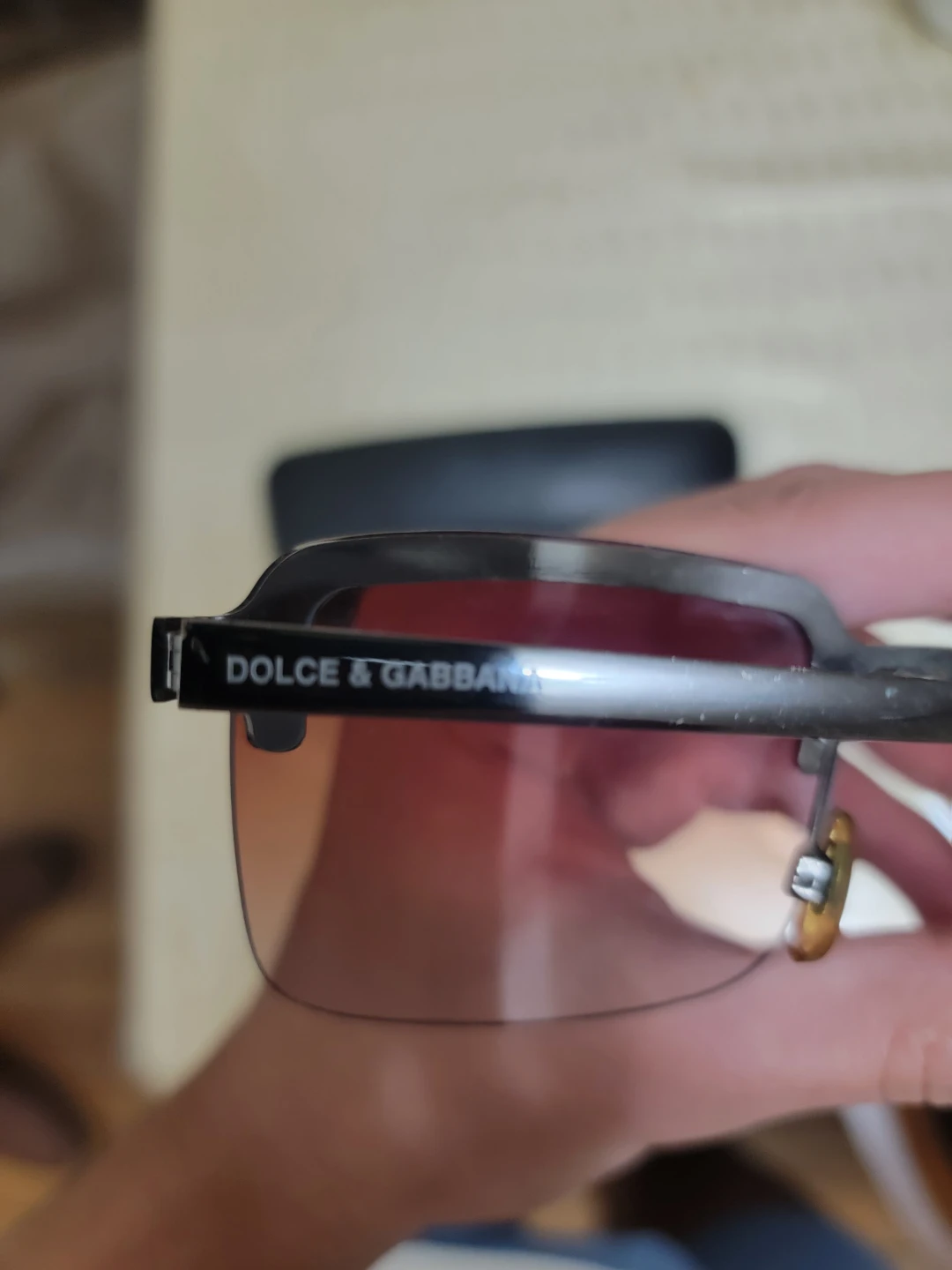 D&G Dolce & Gabbana Sunglasses with Case - photo 3