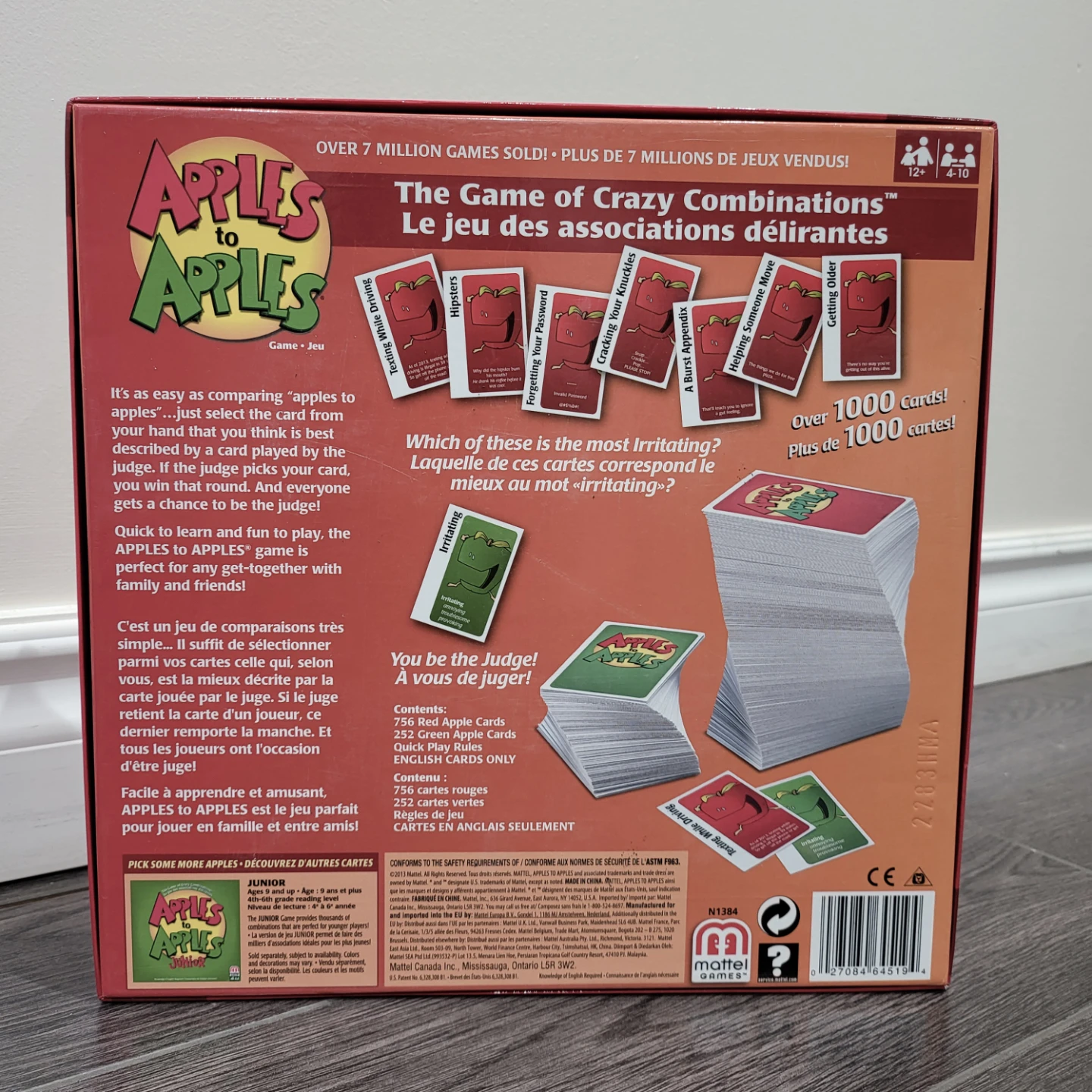 Apples to Apples Party Box Board Game — Like New / Sealed - photo 2