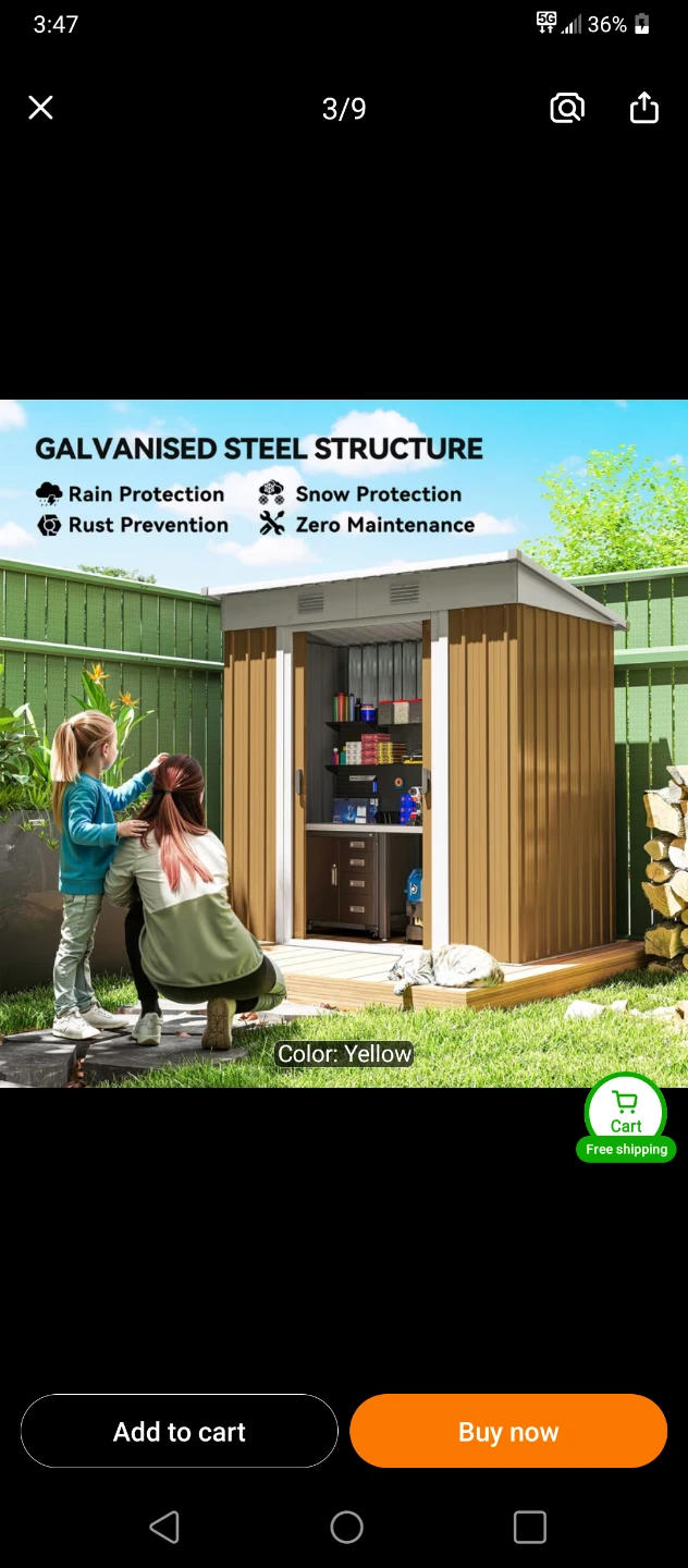 6×4 shed - photo 2