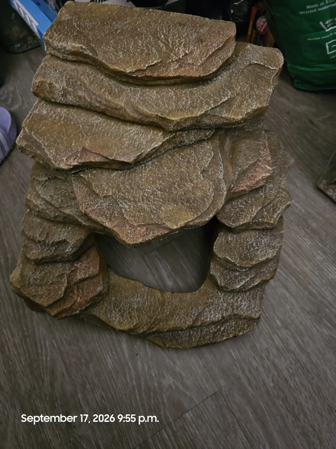 Reptile Basking Rock Platform