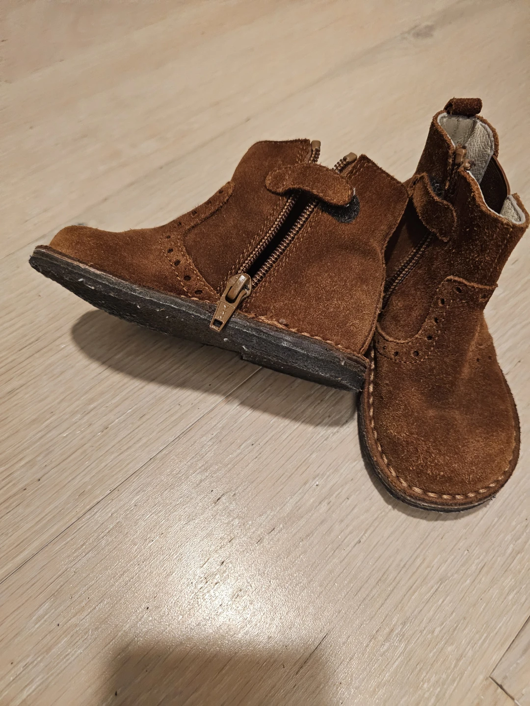 🏈 Il Gufo Suede Boots Size 23 - photo 2