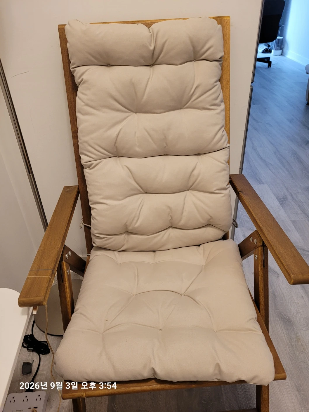 IKEA NÄMMARÖ Reclining Chair Cushion - Light Brown
