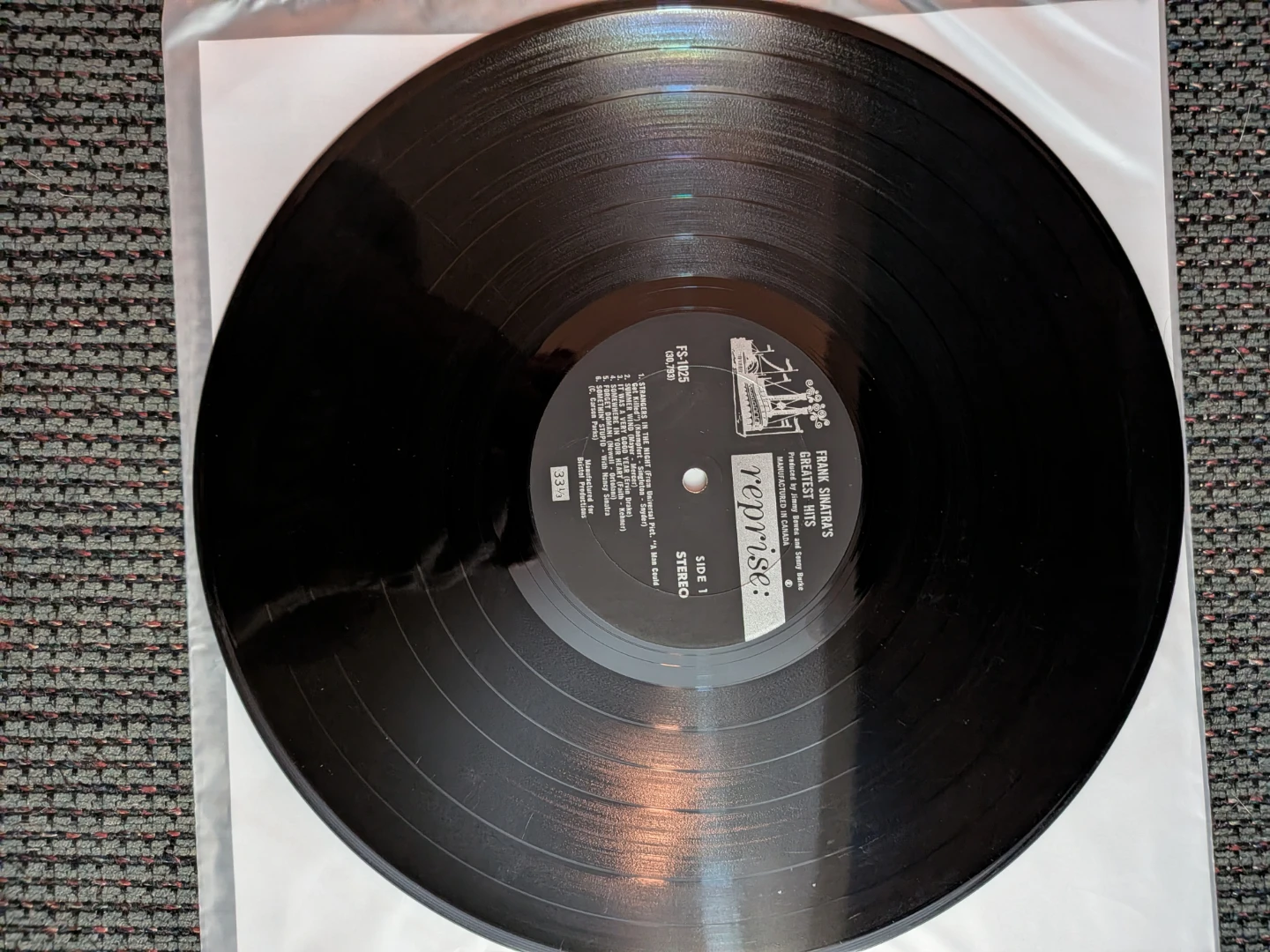Frank Sinatra – Greatest Hits Vinyl LP - photo 3