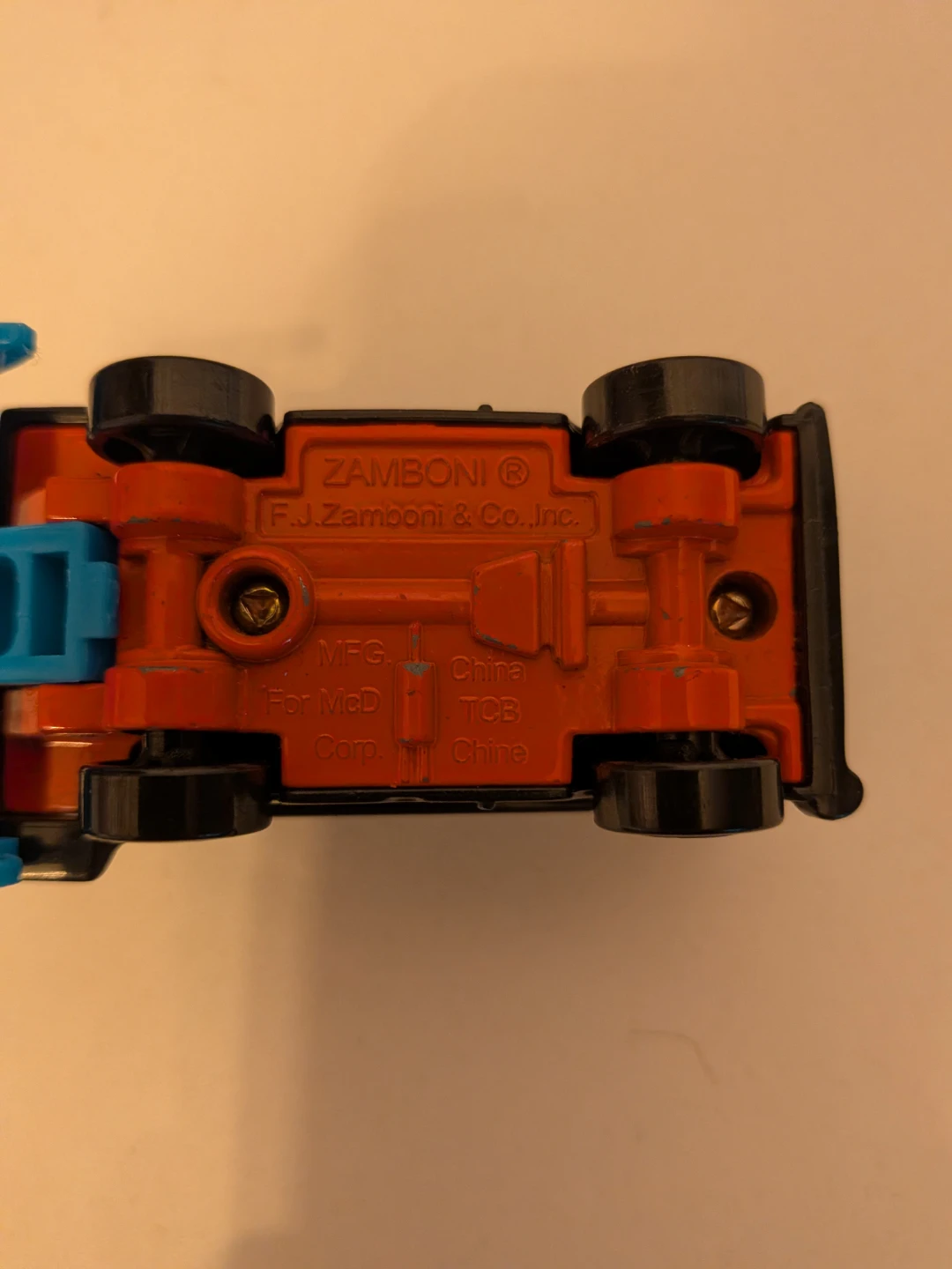 McDonalds Zamboni Toy - photo 5