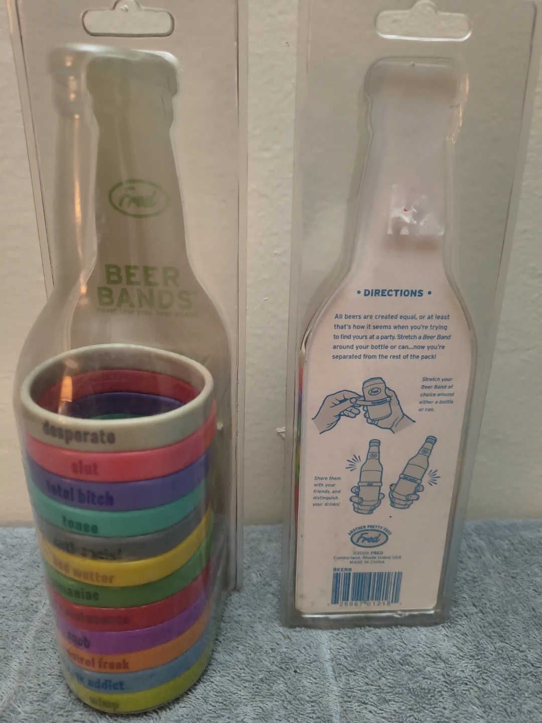 Beer bottle bands