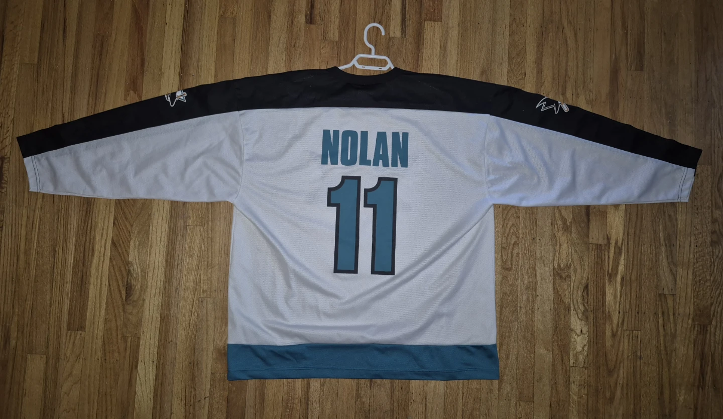 San Jose Sharks - Owen Nolan Jersey (XXL) - photo 2