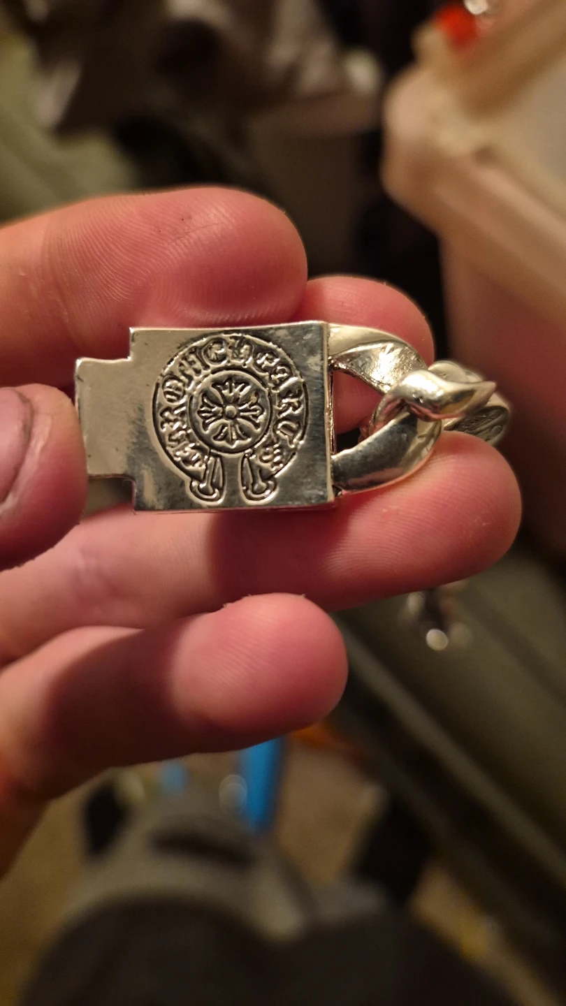 Chrome Hearts Multi-Link Silver Bracelet - photo 3