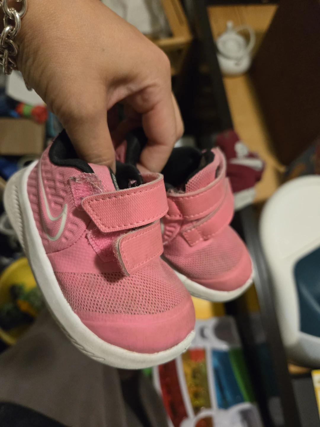 Nike Toddler Shoes Pink Size 4C 🏈