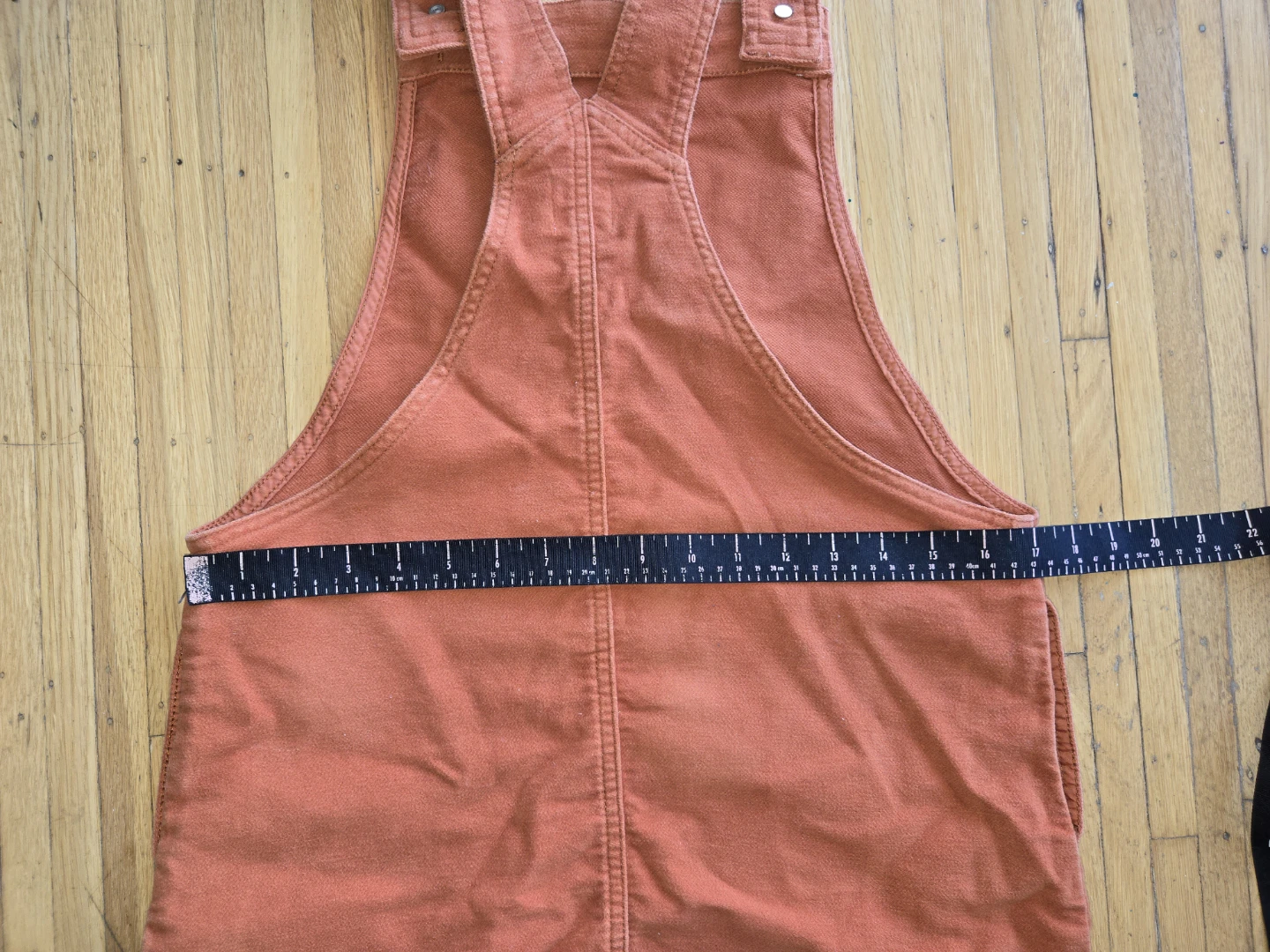 BDG Urban Outfitters Orange Overall Dress Size S - photo 4