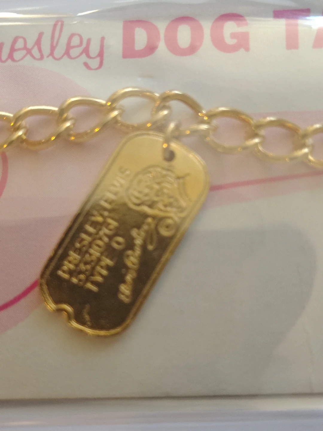 Elvis Presley Dog Tag Bracelet - photo 3