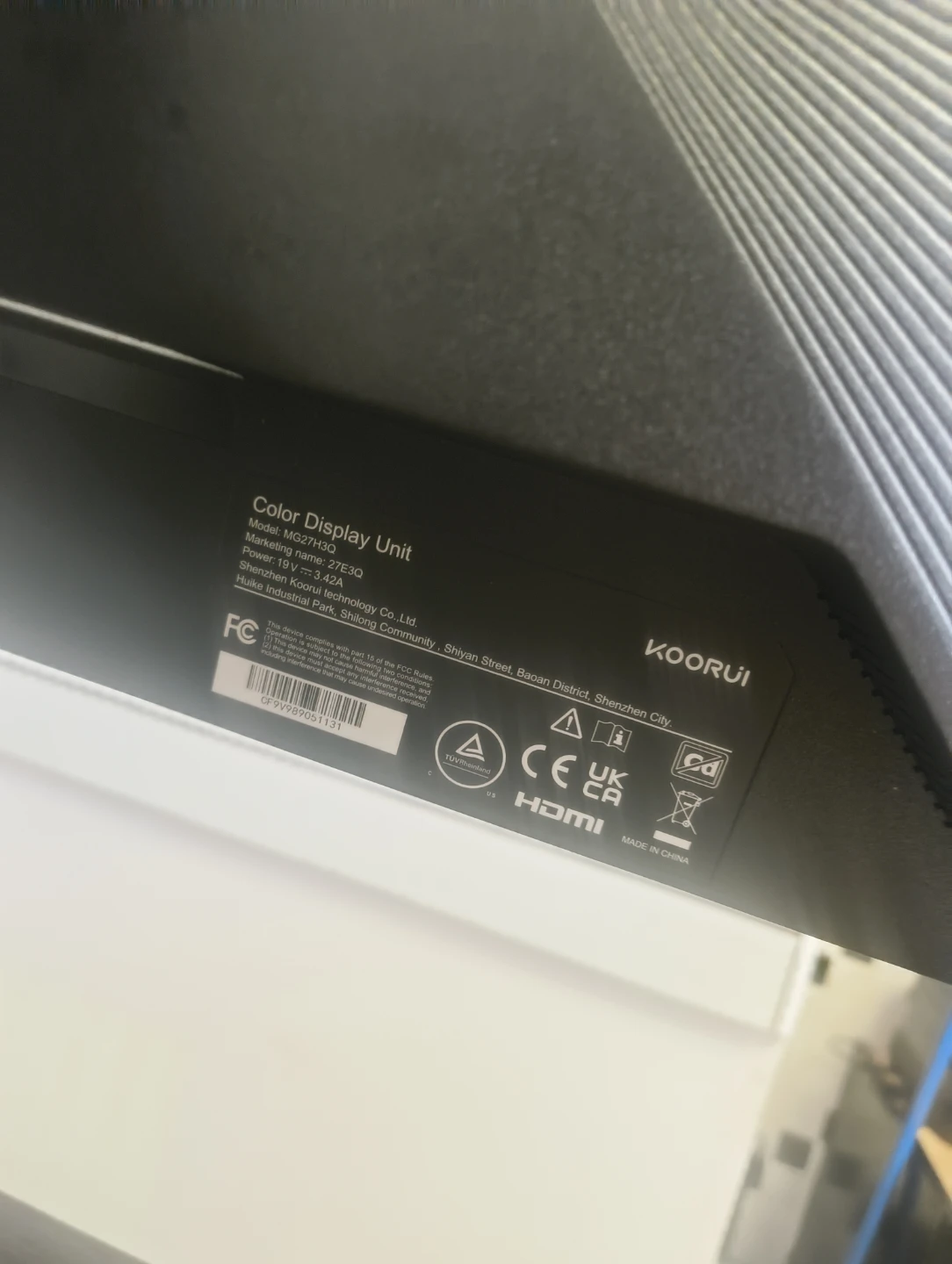 Gaming monitor qhd 2k 170hz - photo 2