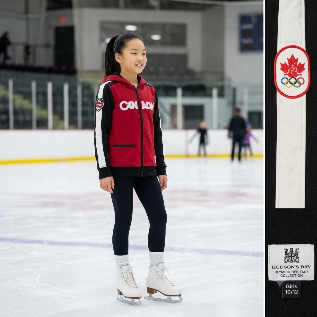 2010 Vancouver Olympics Team Canada Jacket (Girls 10/12)