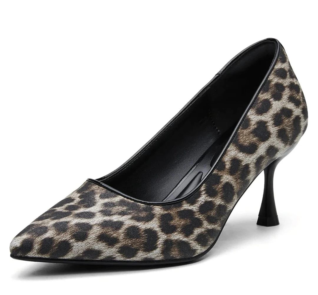 Leopard Print Stiletto Heels - photo 2