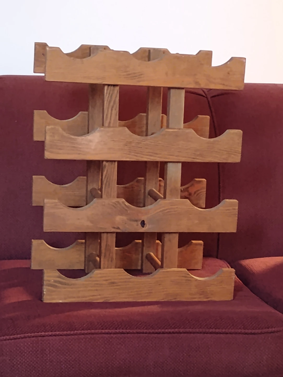 Oak Wine Rack
