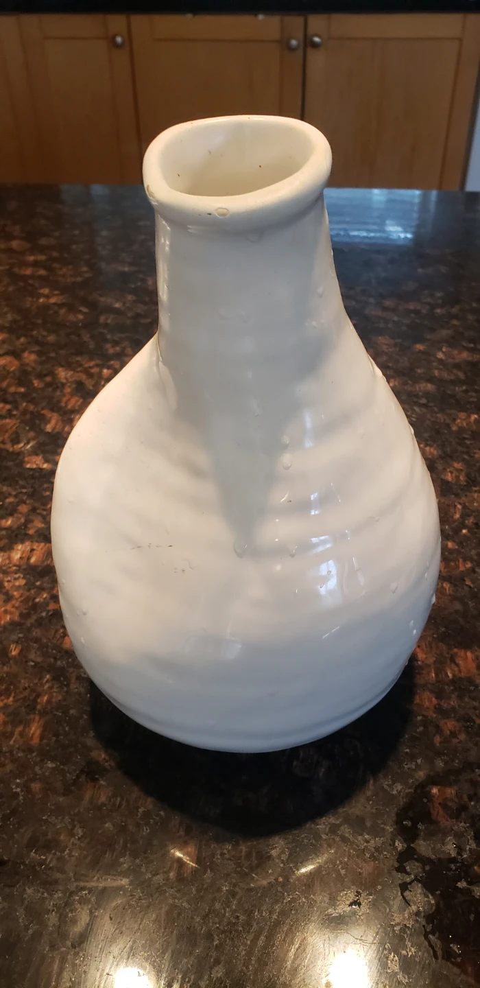 White Ceramic Vase