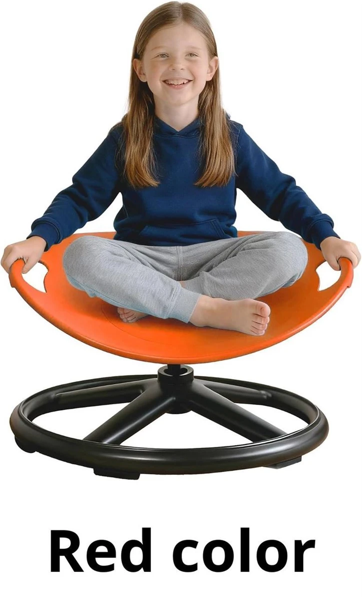 Red Spinning Sensory Chair 220lbs