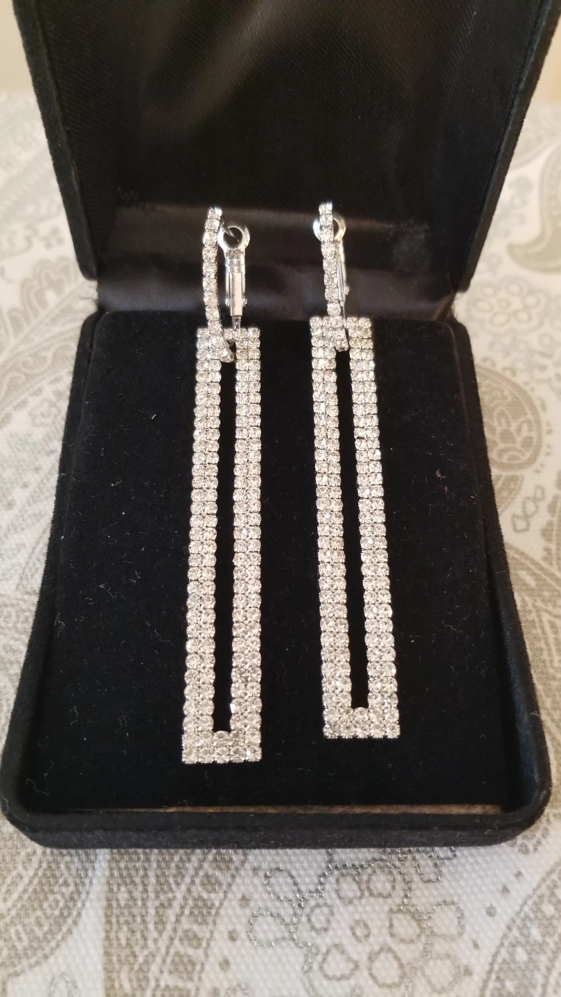 Long Earring and Silver Bracelet - photo 2