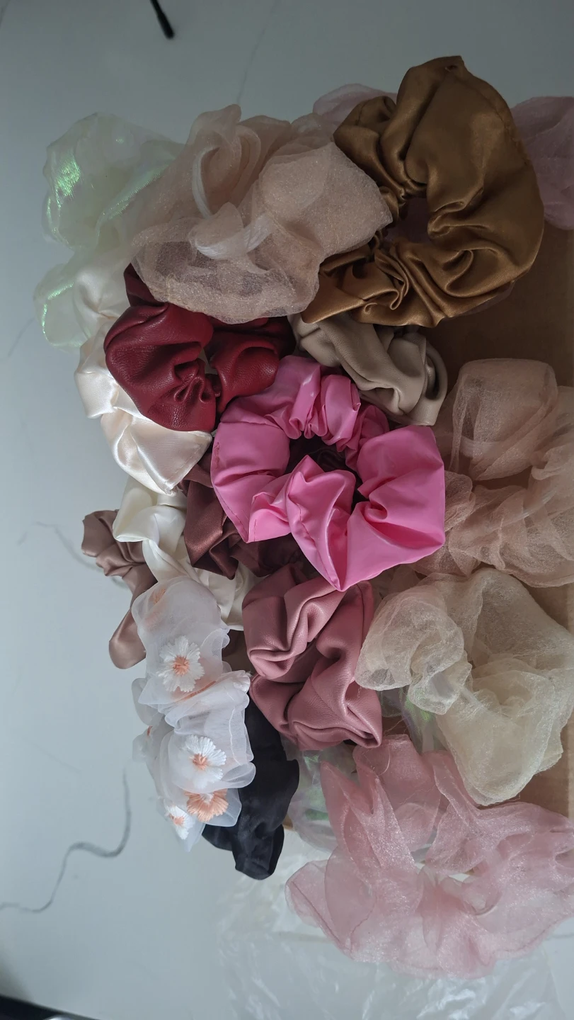 Assorted Hair Scrunchies and Fashion Accessories Bundle - photo 5