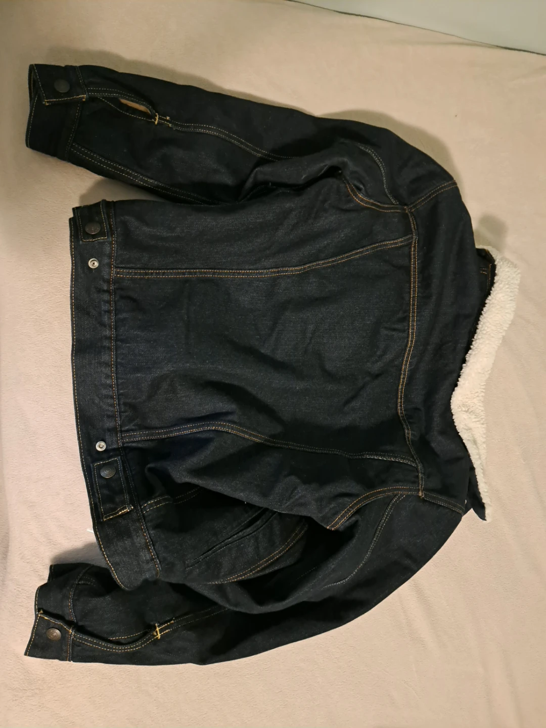 Small Levi's Sherpa-Lined Denim Jacket