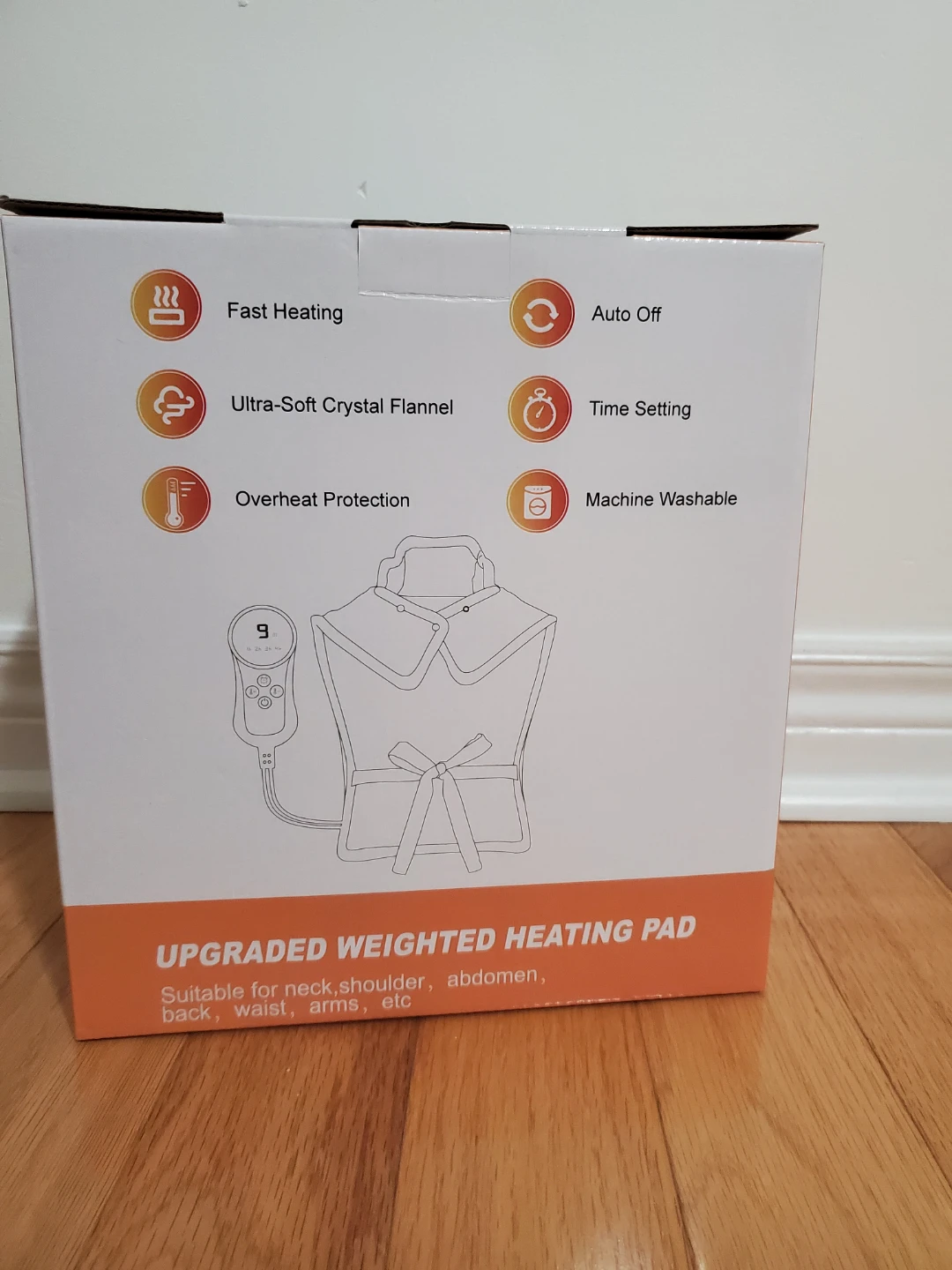 Weighted Heating Pad for Neck and Shoulder - photo 3