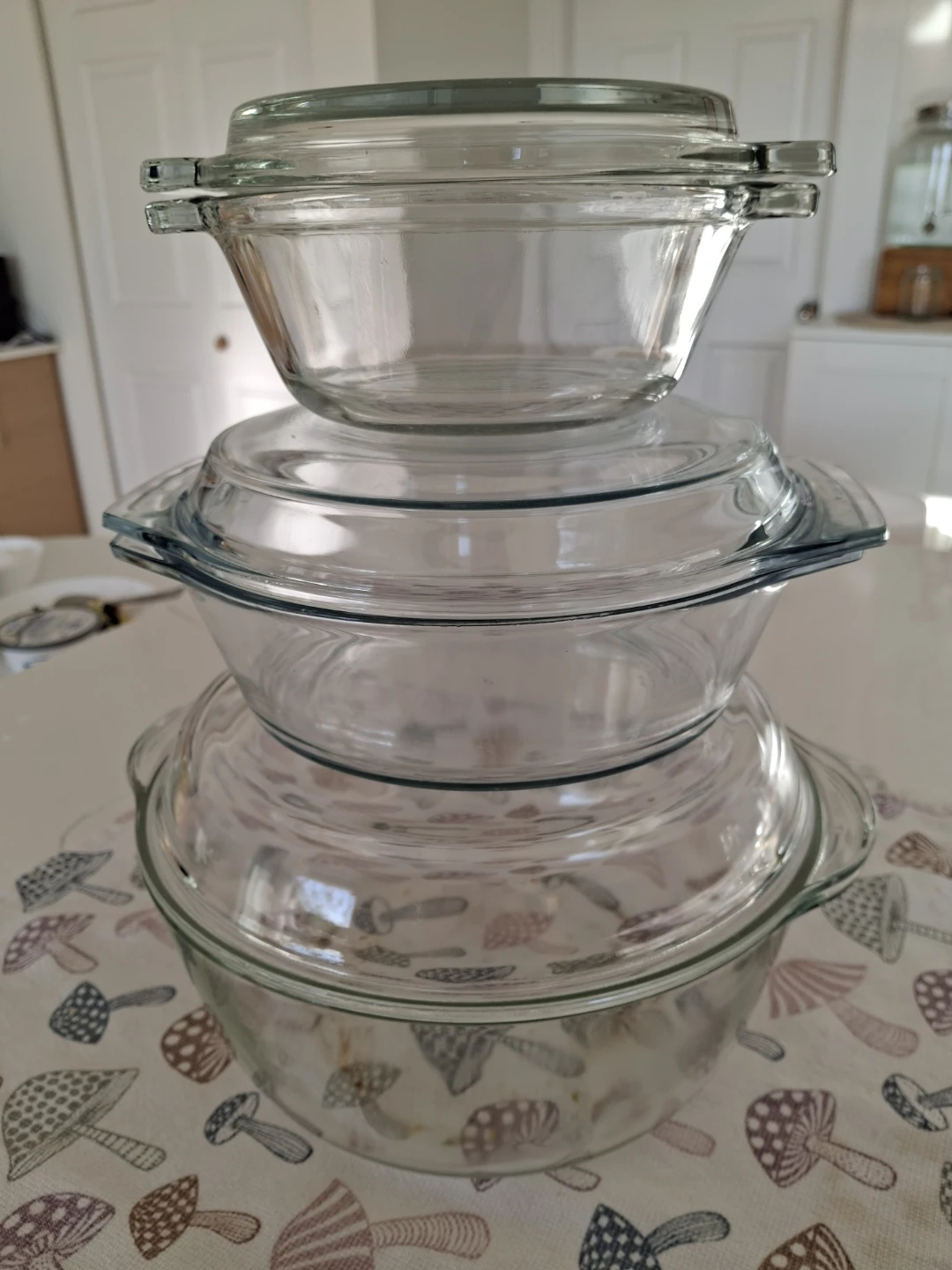 CorningWare Glass Casserole Dish Set