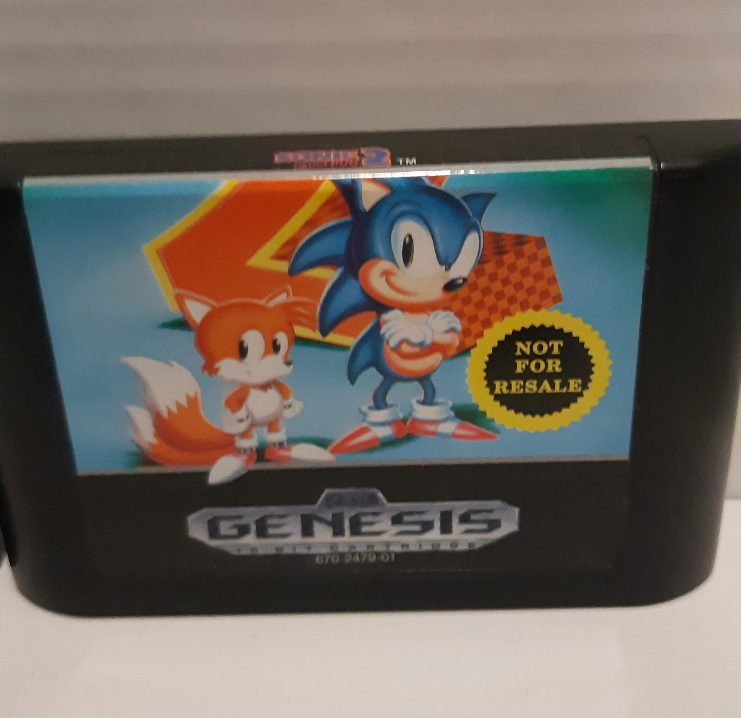 Sega Genesis Vectorman 2 and Sonic the Hedgehog 2 Cartridges - photo 3