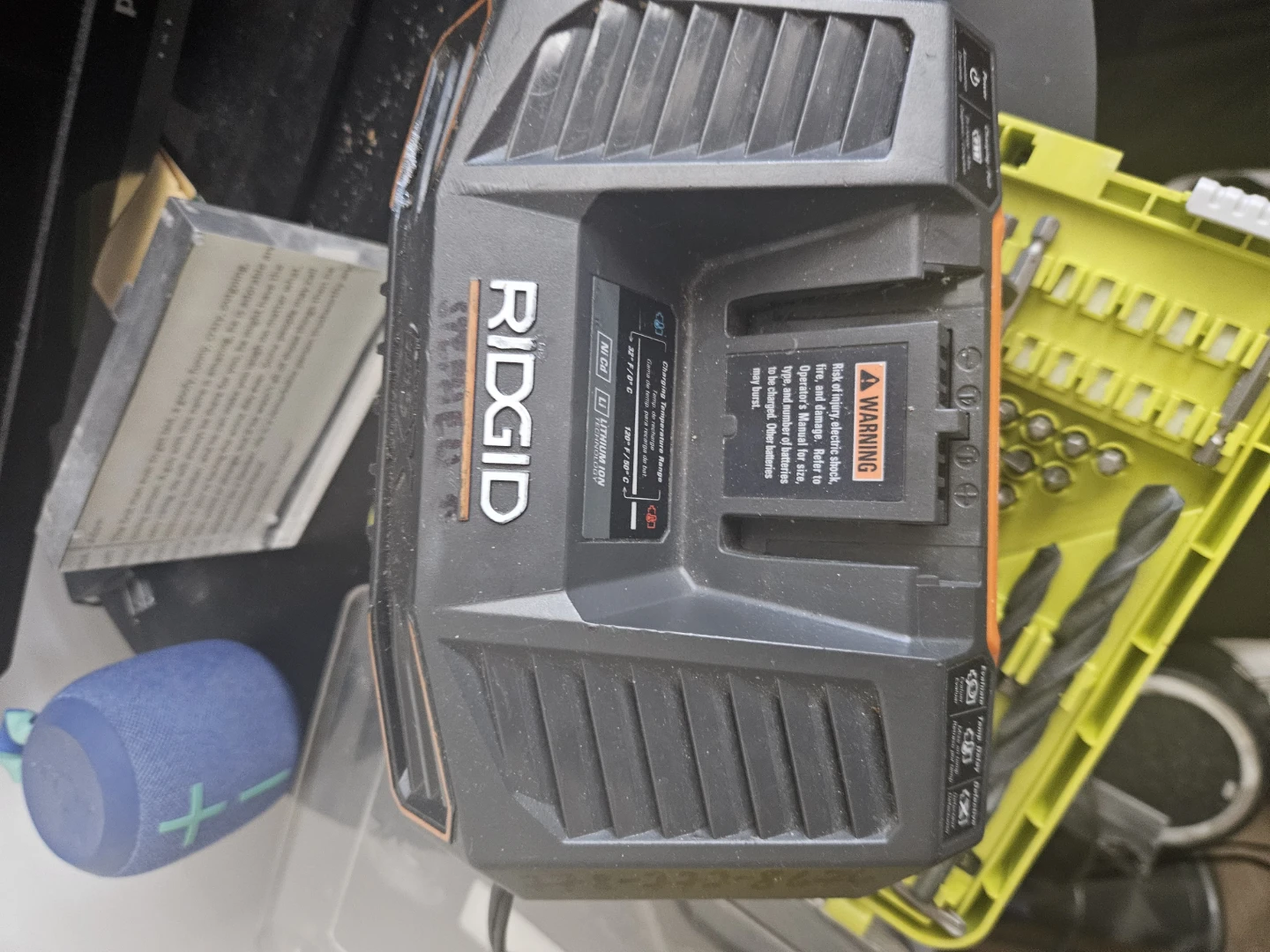 Ridgid 18V Drill and Charger Kit - photo 4