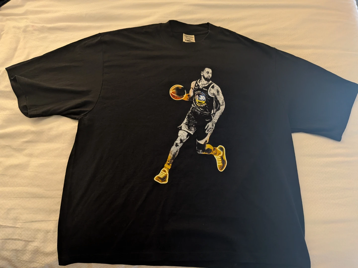 Shaka Wear Golden State Warriors Oversize Tee L